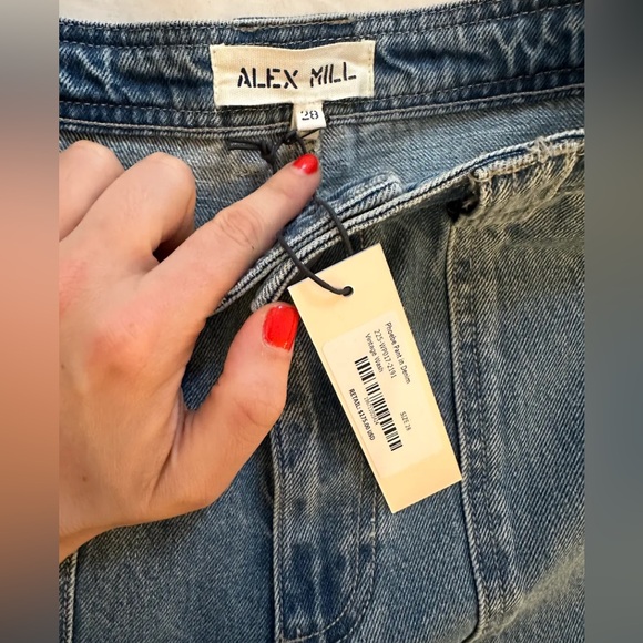 Alex Mill Phoebe Pant in Denim - Picture 3 of 4